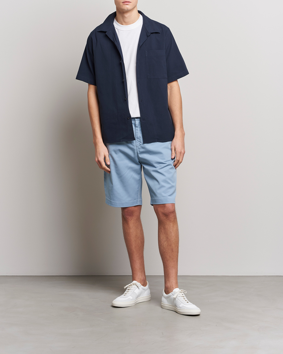 Herr | Shorts | NN07 | Theodore Confort Shorts Ashley Blue