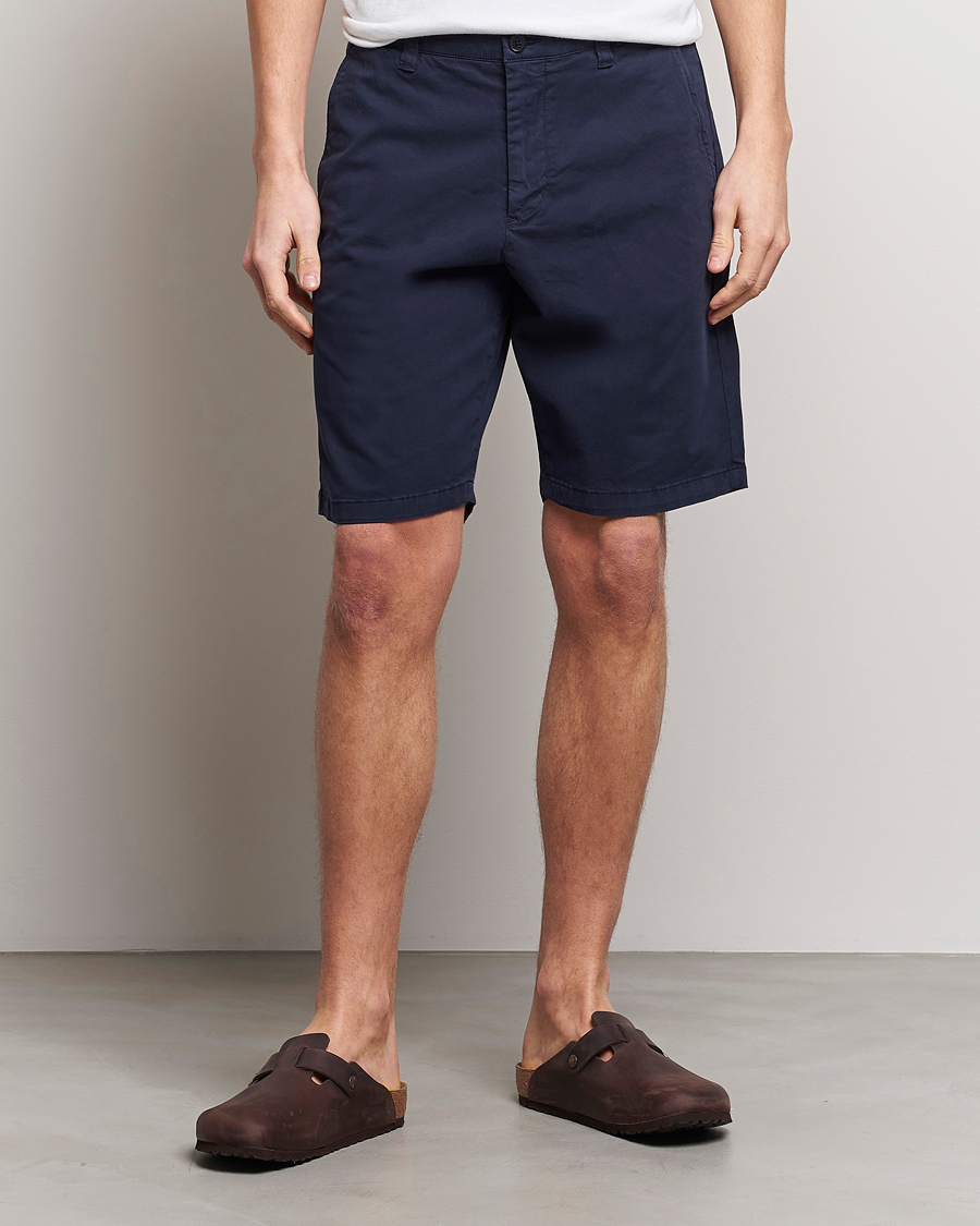 Herr | Shorts | NN07 | Crown Shorts Navy Blue