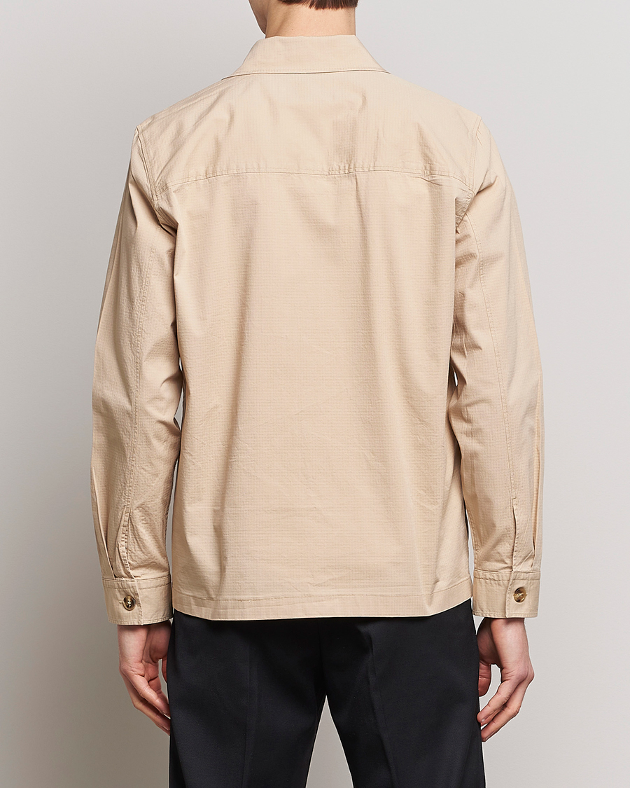 Herr | Skjortor | NN07 | Wilas Ripstop Overshirt Cream