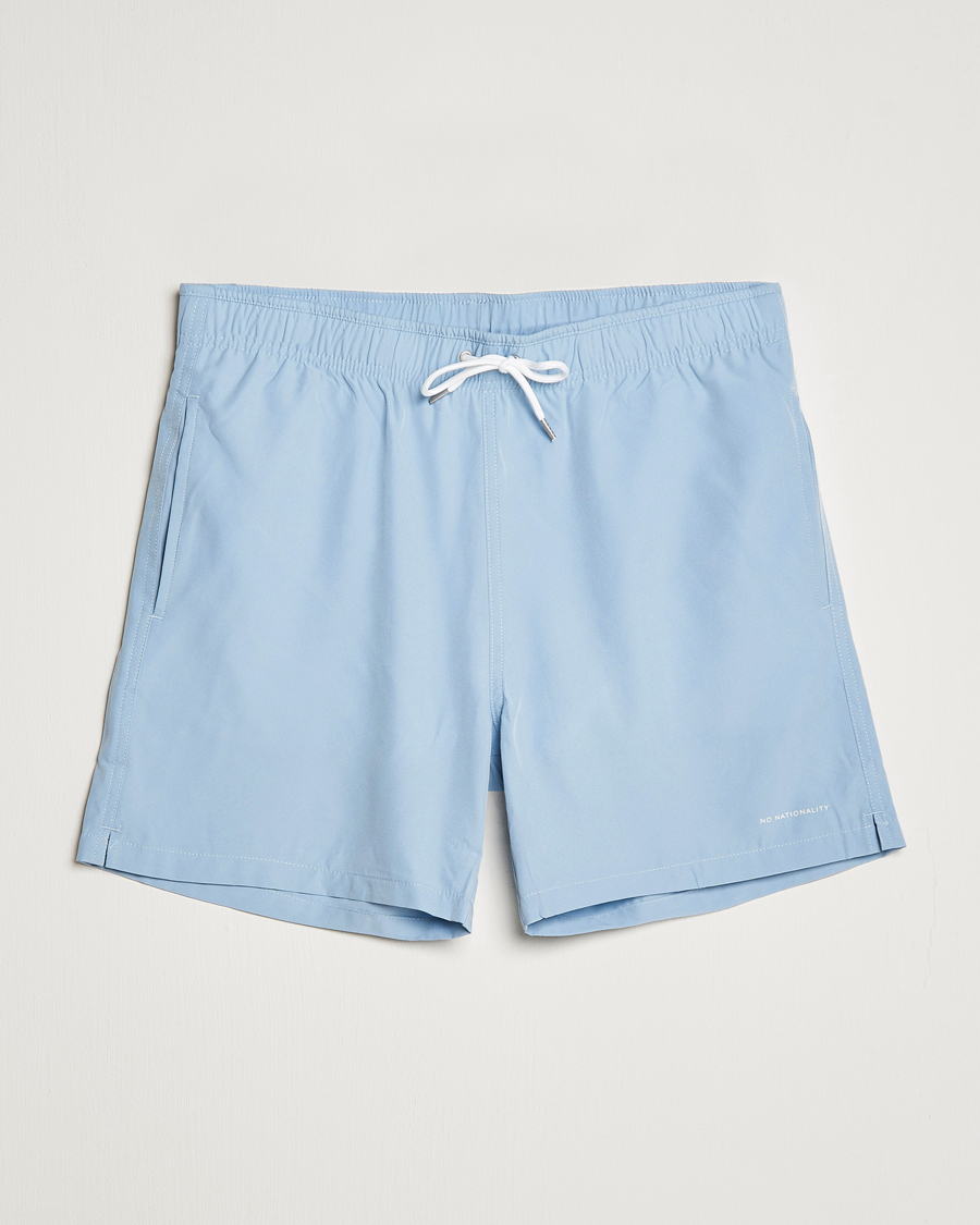 Herr | Badbyxor | NN07 | Jules Swimshorts Ashley Blue