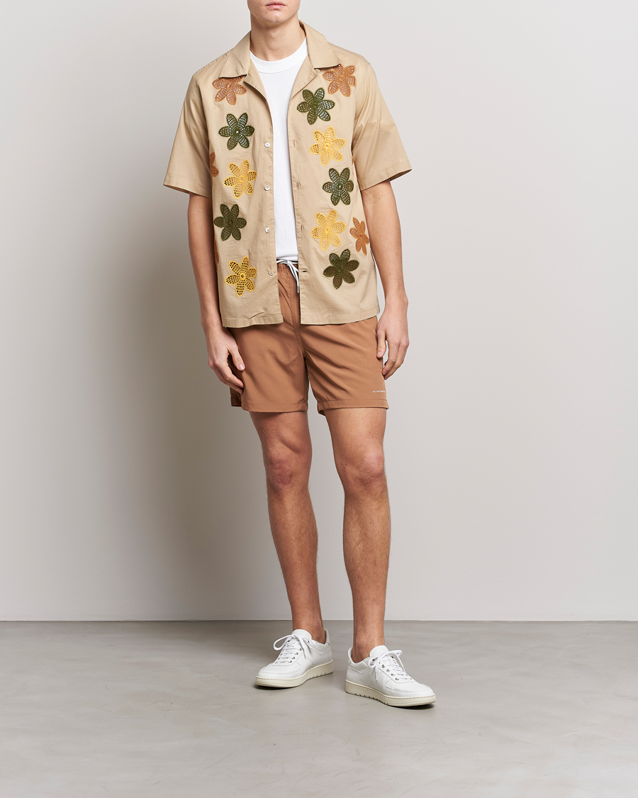 Herr | Badbyxor | NN07 | Jules Swimshorts Nougat