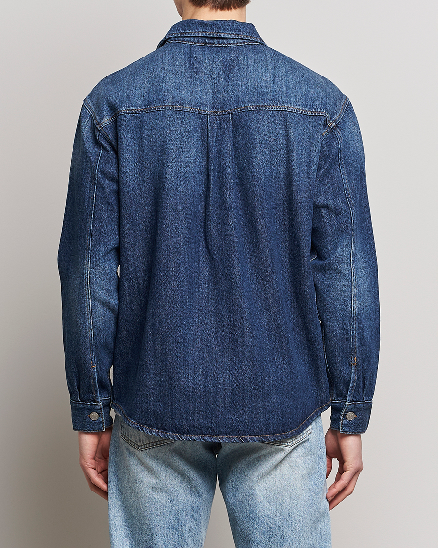 Herr | Jackor | NN07 | Roger Denim Jacket Medium Blue