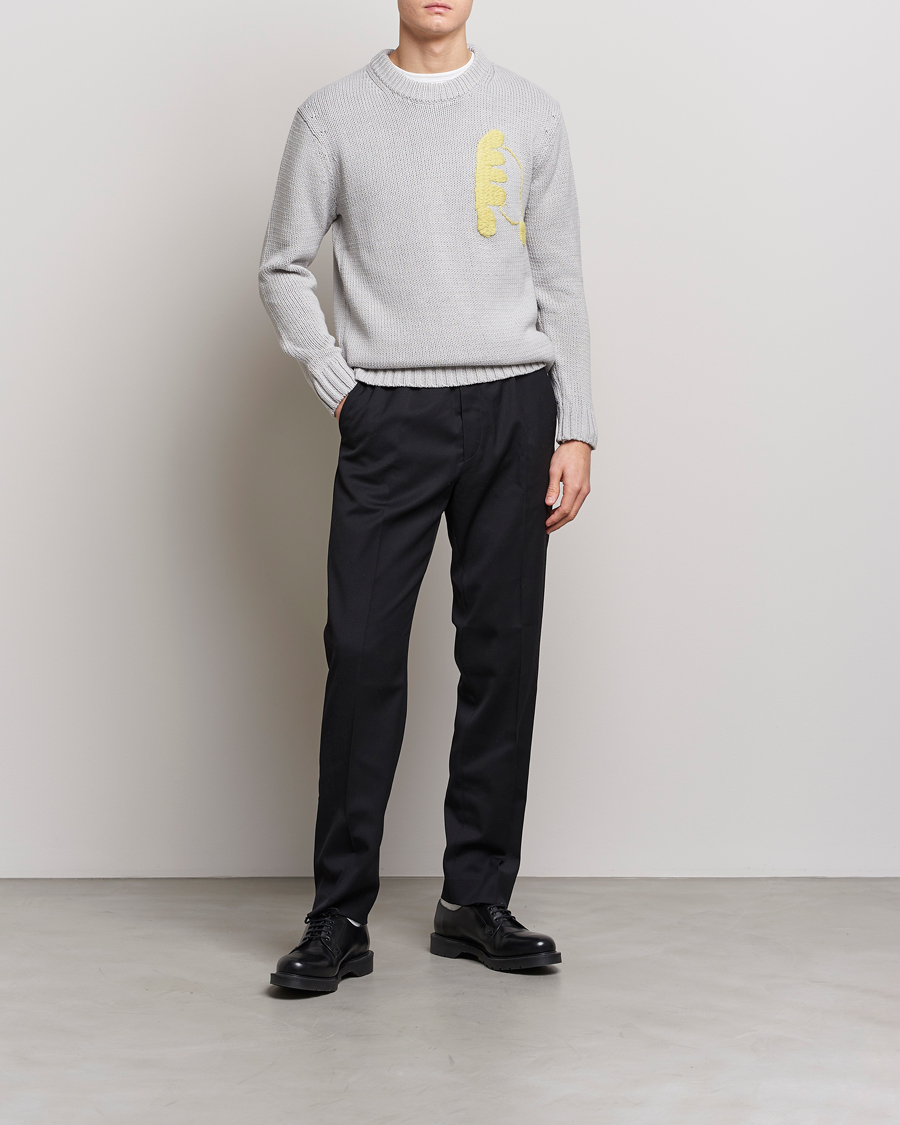 Herr | Tröjor | NN07 | Jasper Knitted Sweater Harbour Mist