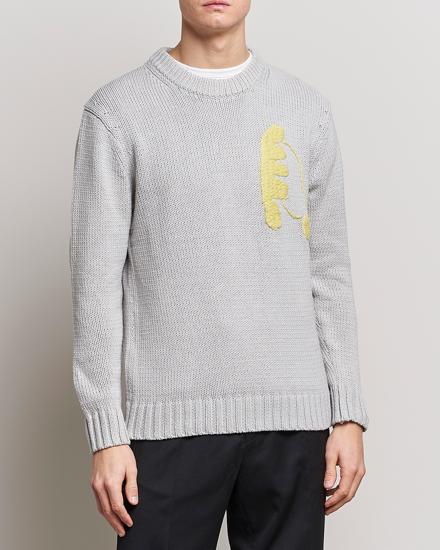 Herr | Tröjor | NN07 | Jasper Knitted Sweater Harbour Mist