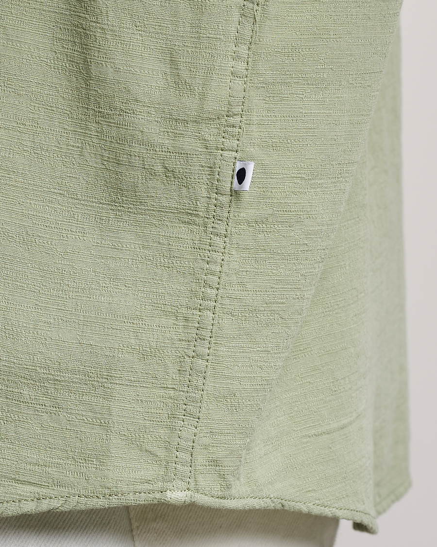 Herr | Skjortor | NN07 | Deon Jacquard Shirt Pale Green