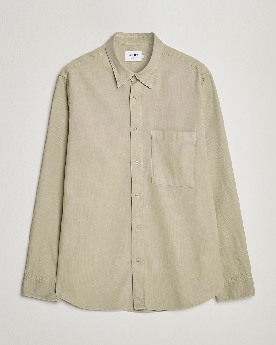 Herr | Skjortor | NN07 | Cohen Summer Cord Shirt Pale Green