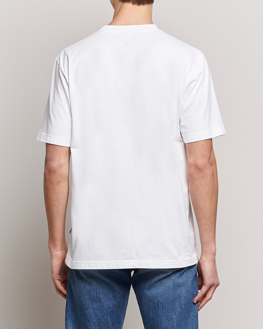 Herr | T-Shirts | NN07 | Adam Printed Crew Neck T-Shirt White