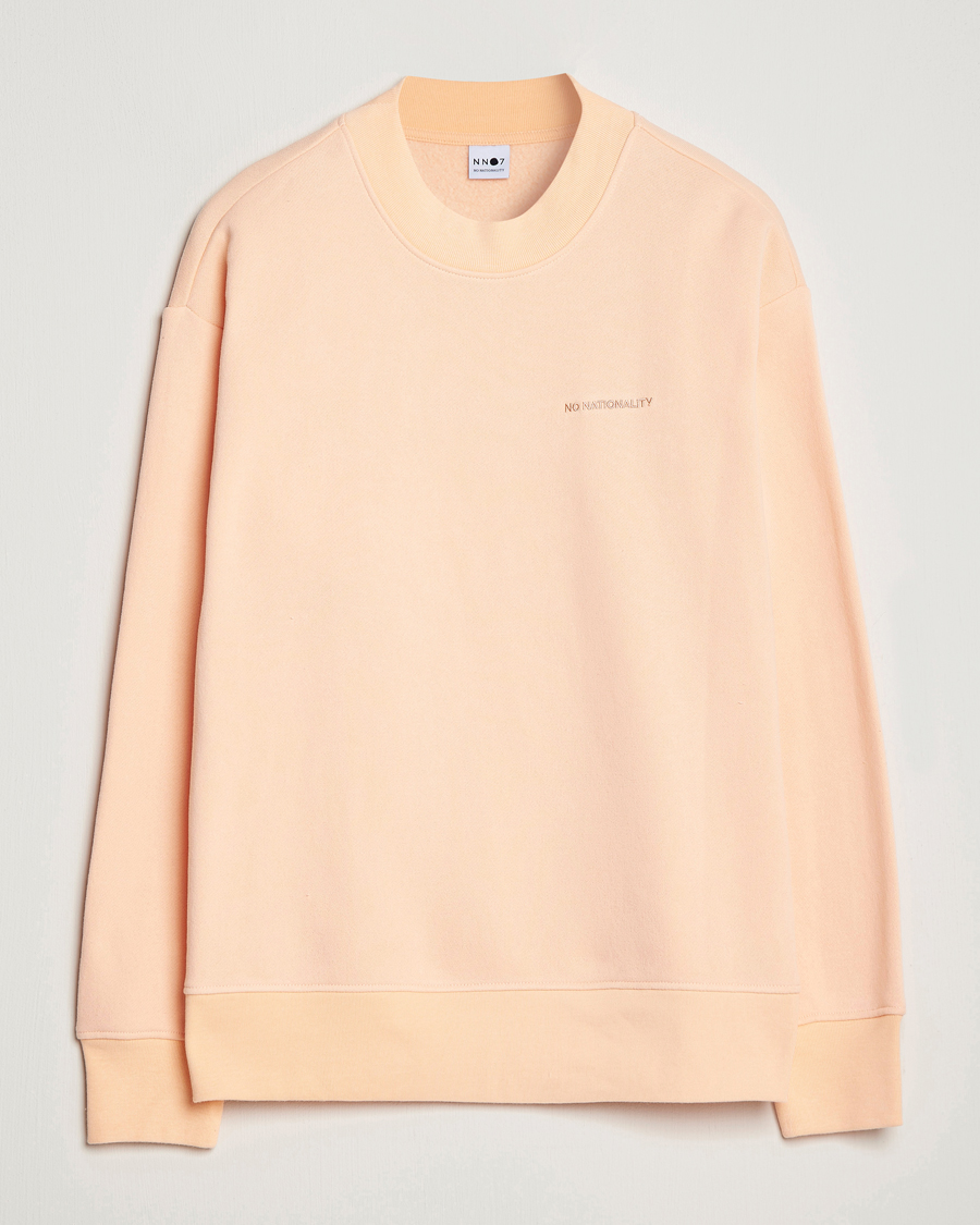 Herr | Tröjor | NN07 | Briggs Mock Neck Sweater Prairy Sunset