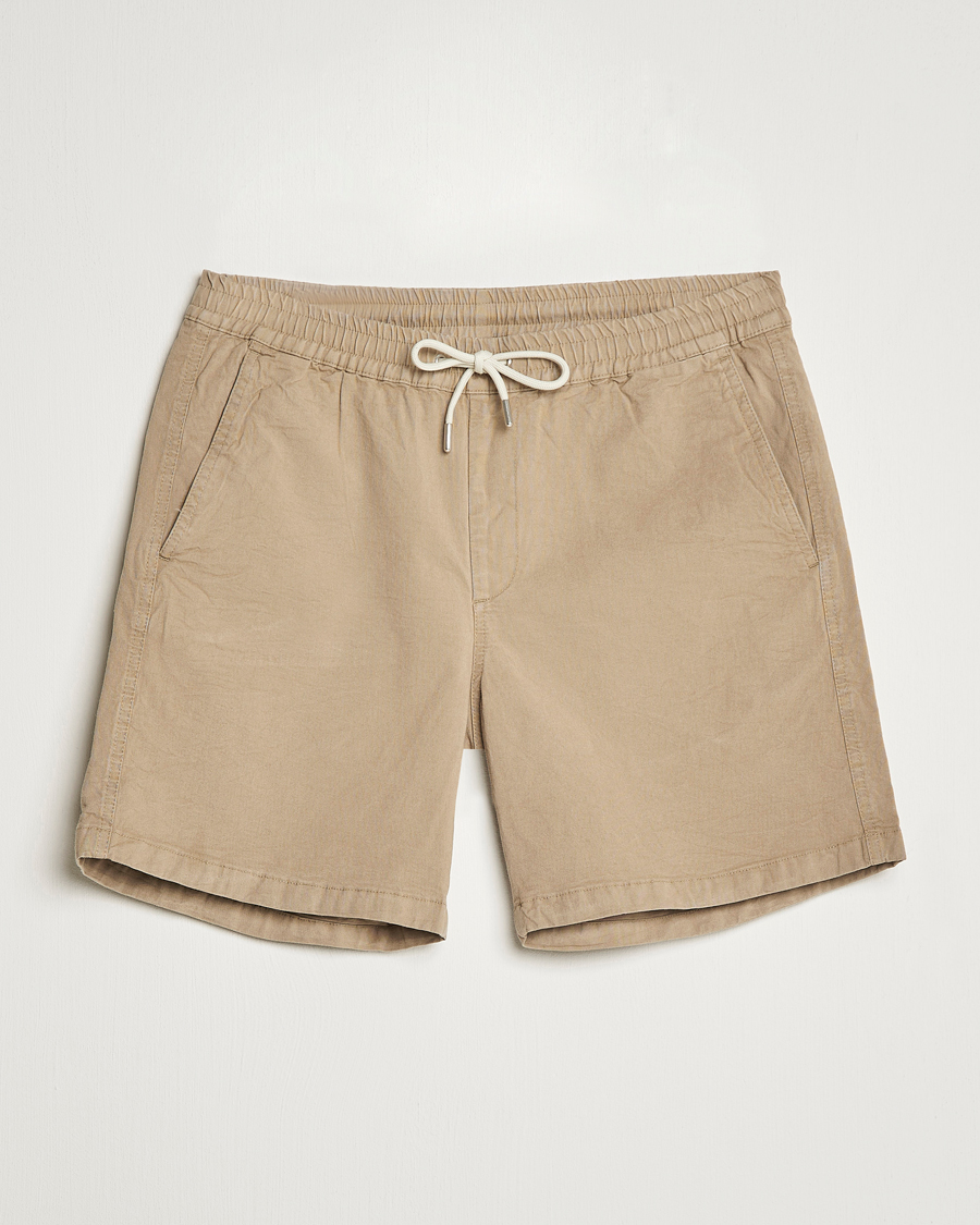Herr | Shorts | NN07 | Gregor Tencel Drawstring Shorts Greige