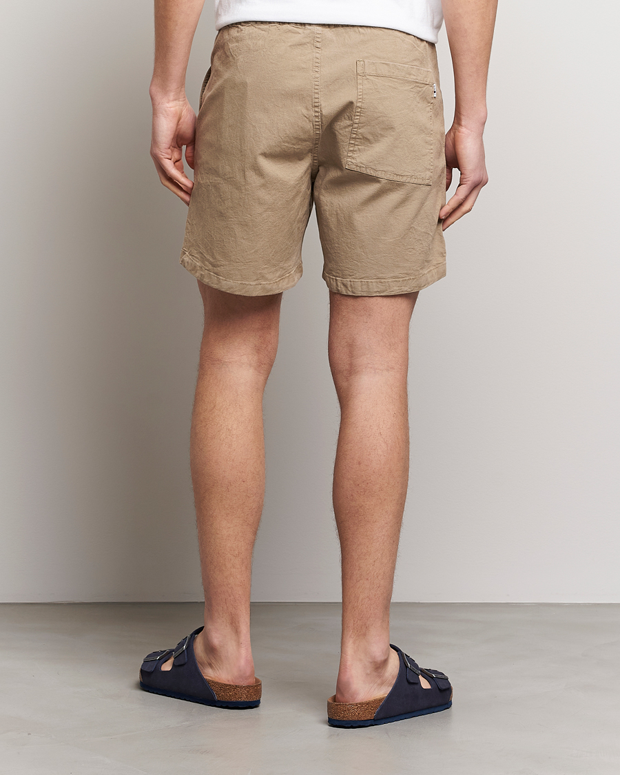 Herr | Shorts | NN07 | Gregor Tencel Drawstring Shorts Greige
