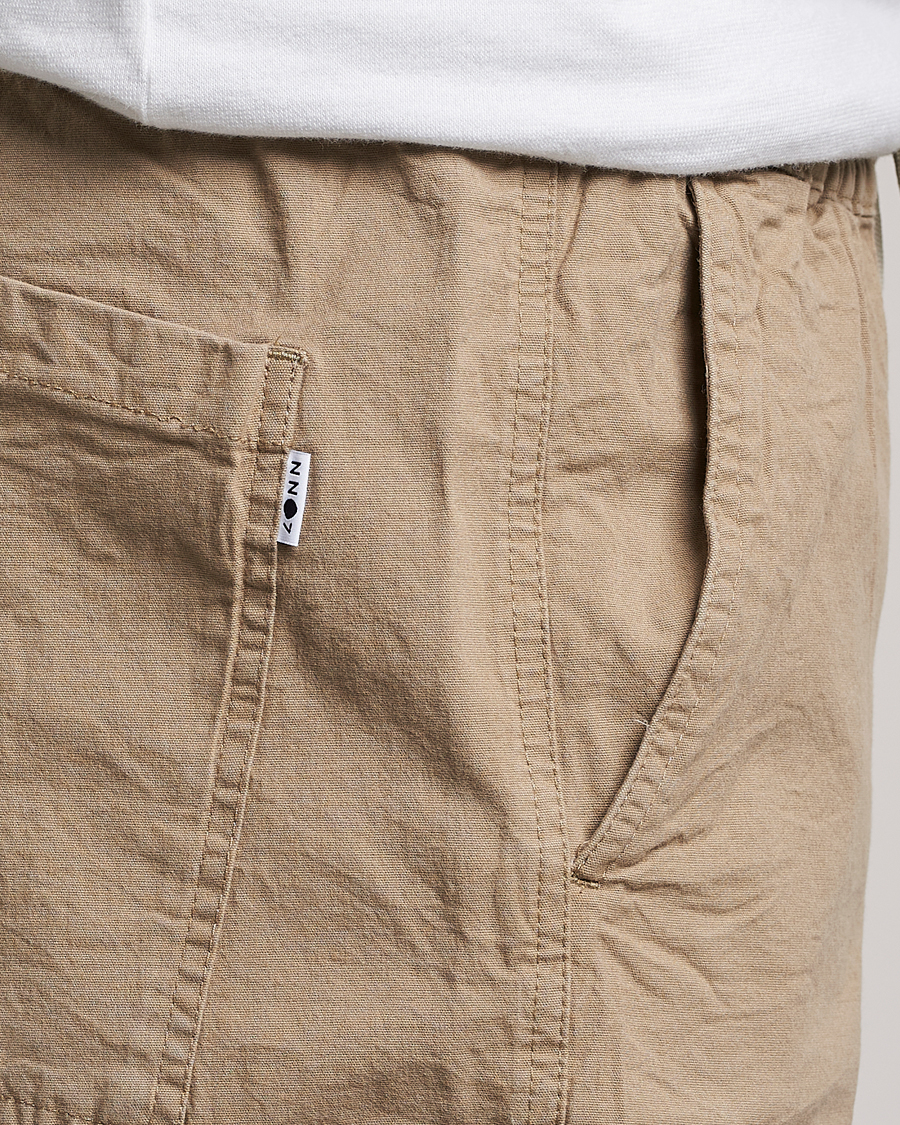 Herr | Shorts | NN07 | Gregor Tencel Drawstring Shorts Greige