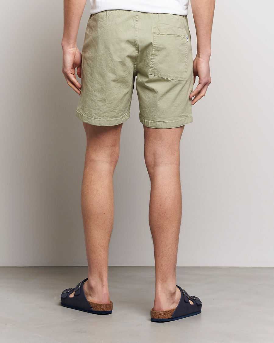 Herr | Shorts | NN07 | Gregor Tencel Drawstring Shorts Pale Green