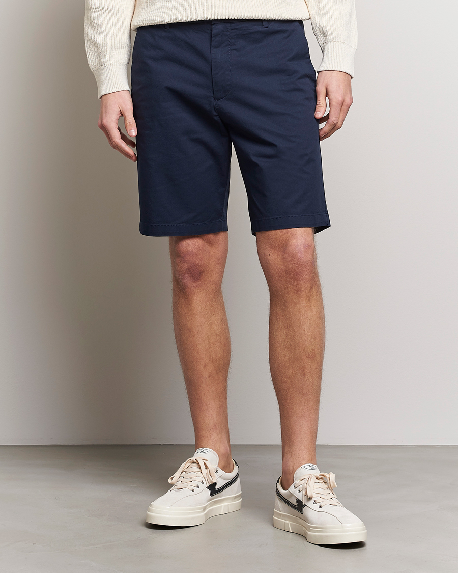 Herr | American Heritage | Dockers | Cotton Stretch Twill Chino Shorts Navy Blazer