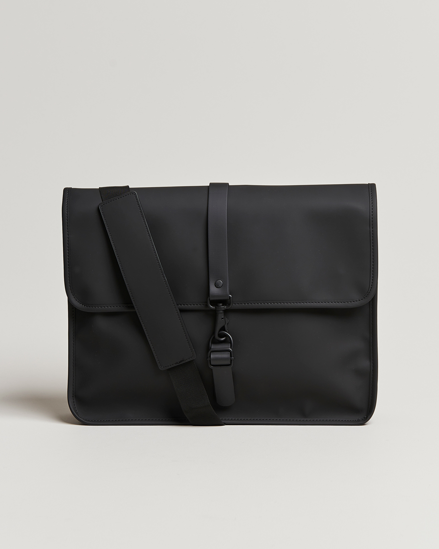 Herr | RAINS Messenger Bag Black | RAINS | Messenger Bag Black