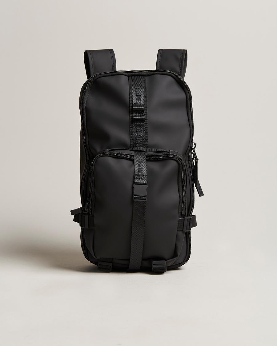 Herr | RAINS Trail Rucksack Black | RAINS | Trail Rucksack Black