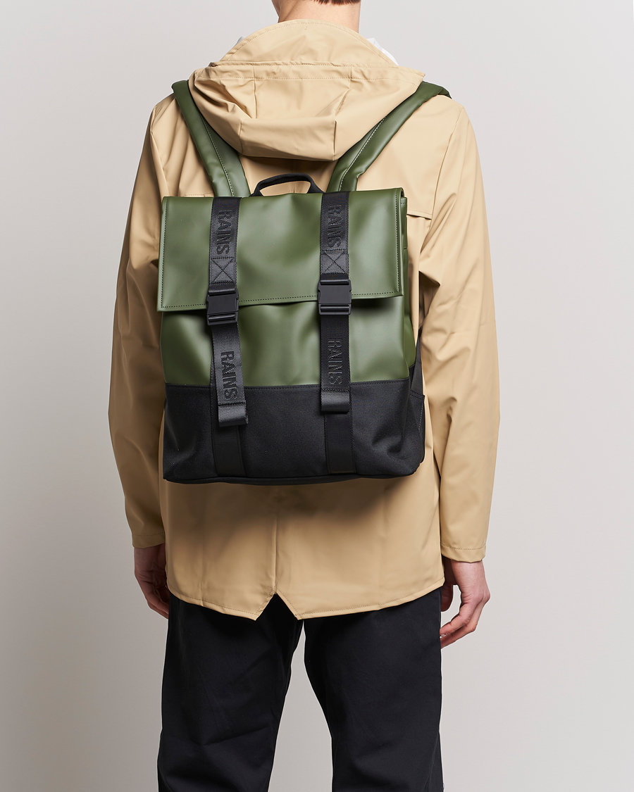 Herr | RAINS Trail Messenger Bag Evergreen | RAINS | Trail Messenger Bag Evergreen