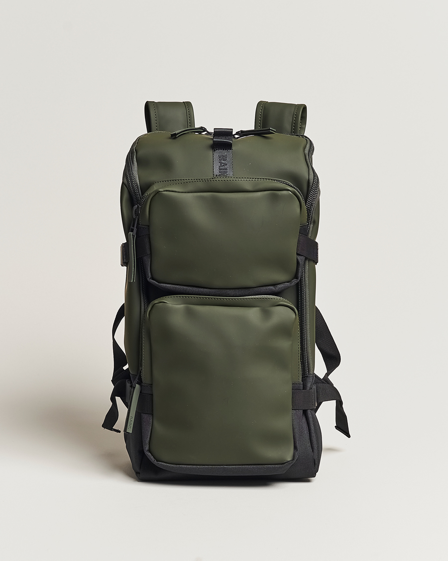 Herr | RAINS Trail Cargo Backpack Green | RAINS | Trail Cargo Backpack Green
