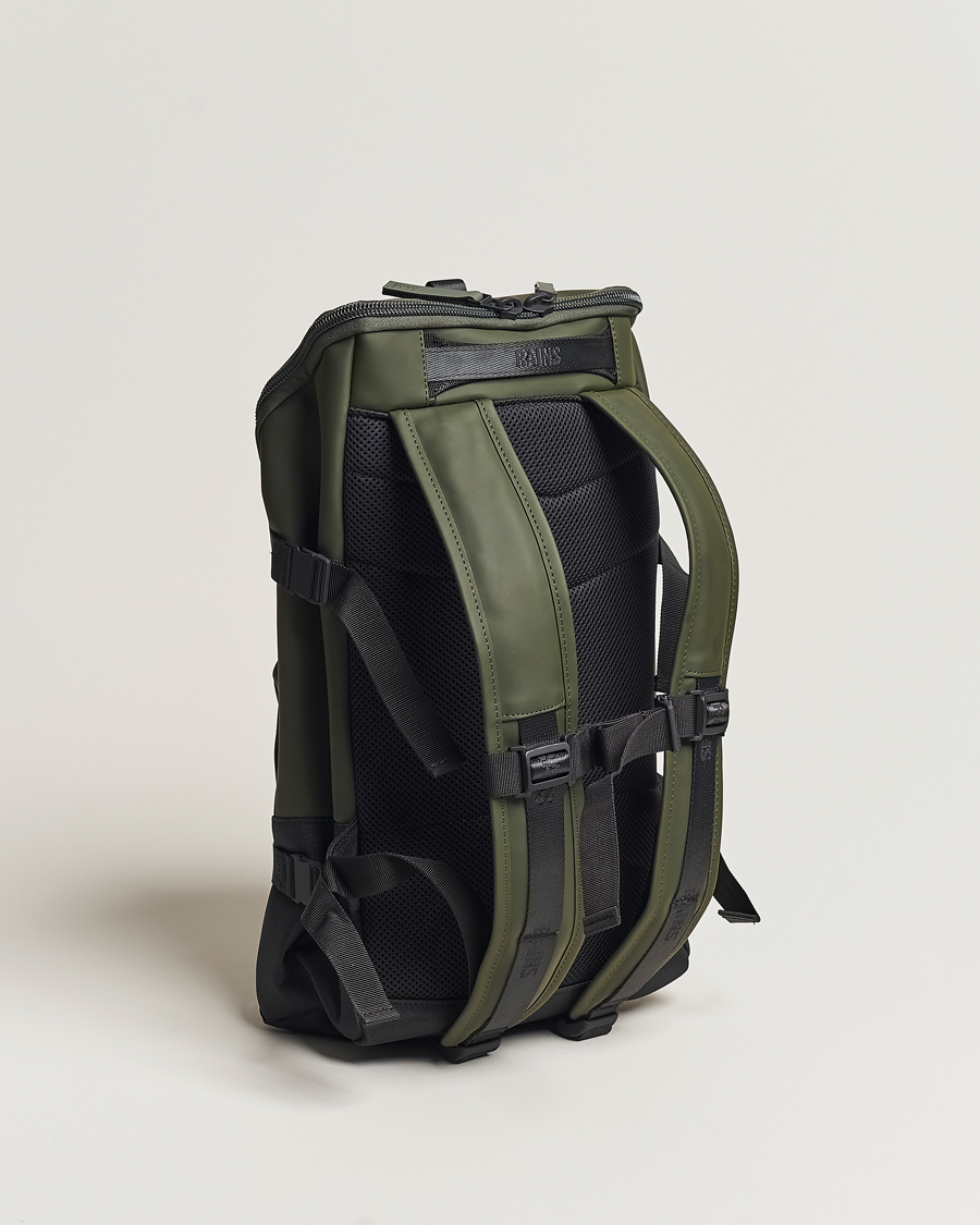 Herr | RAINS Trail Cargo Backpack Green | RAINS | Trail Cargo Backpack Green