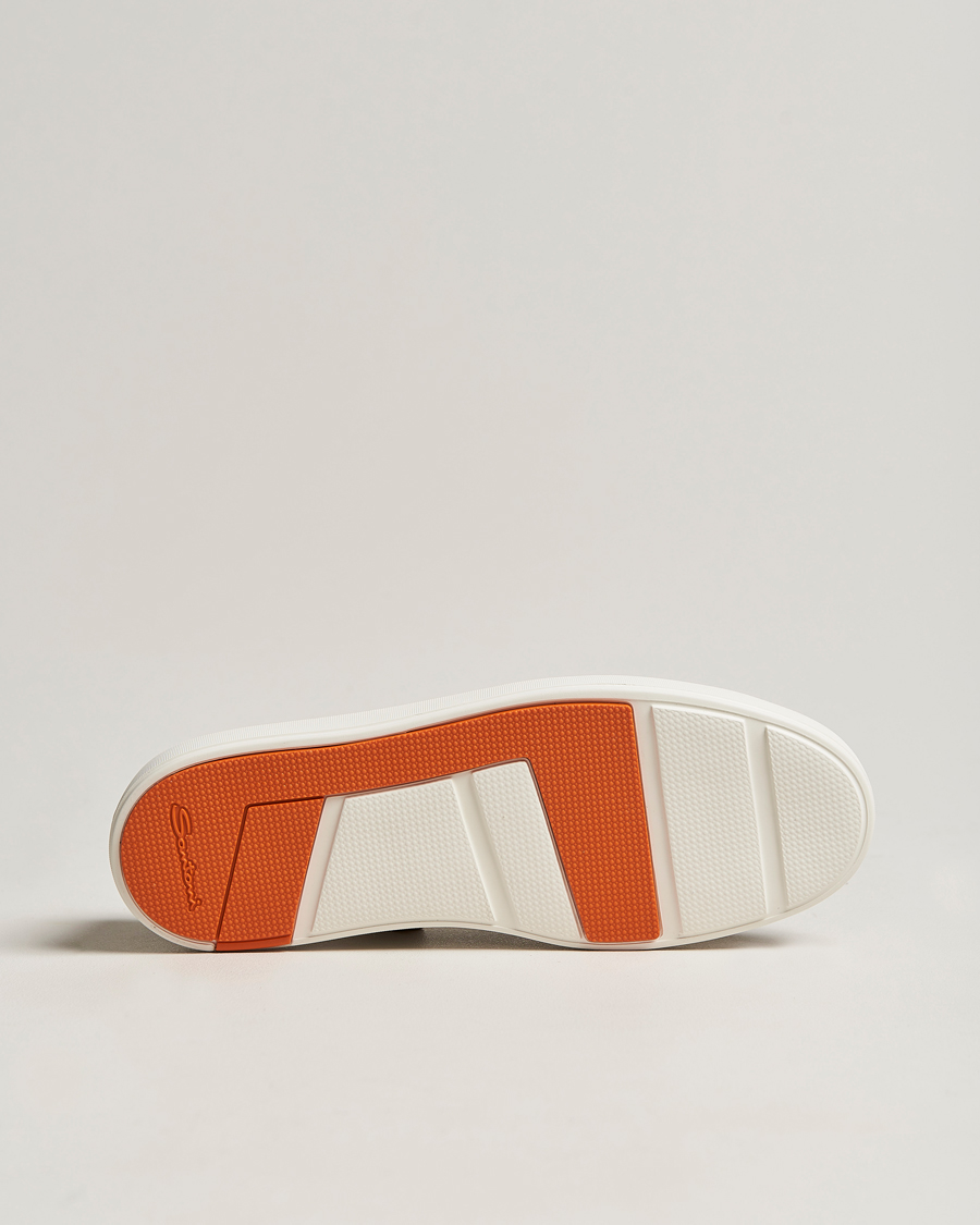Herr | Santoni Lacetto Slip On Dark Brown Suede | Santoni | Lacetto Slip On Dark Brown Suede