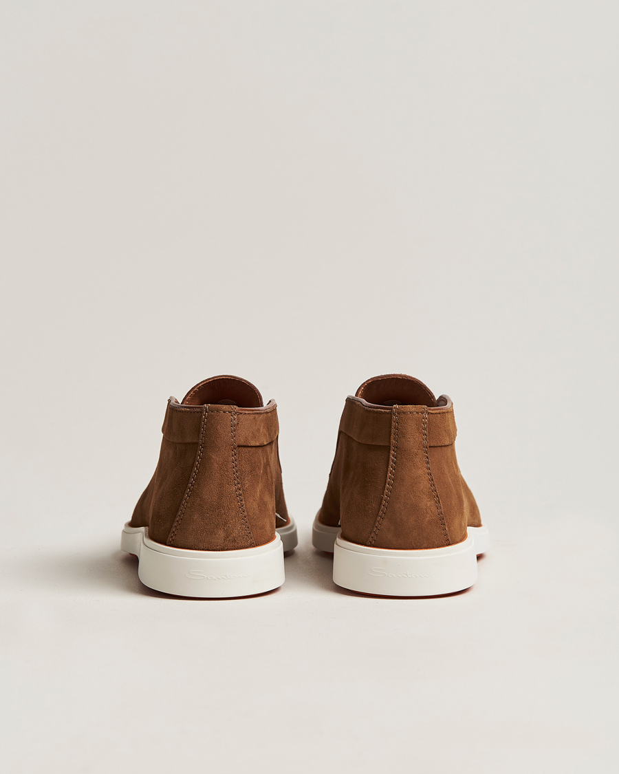 Herr | Santoni Summer Chukka Brown Suede | Santoni | Summer Chukka Brown Suede