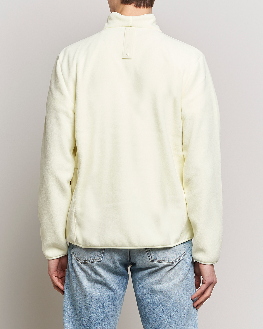 Herr | Tröjor | RAINS | Fleece Half-Zip Pullover Straw