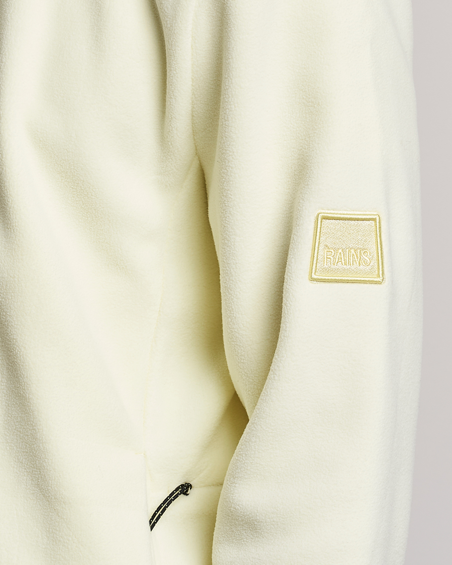 Herr | Tröjor | RAINS | Fleece Half-Zip Pullover Straw