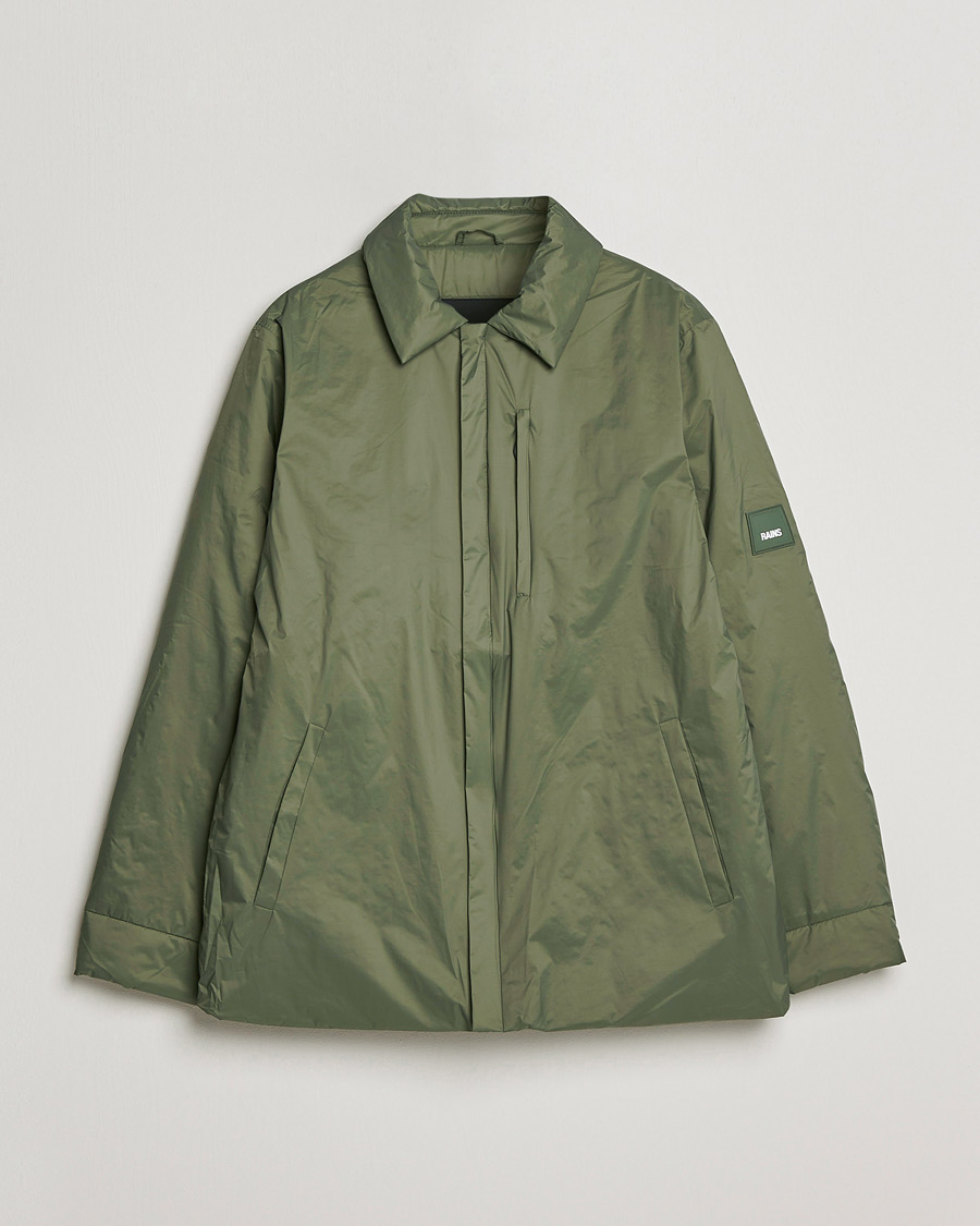 Herr | Jackor | RAINS | Fuse Shirt Jacket Evergreen