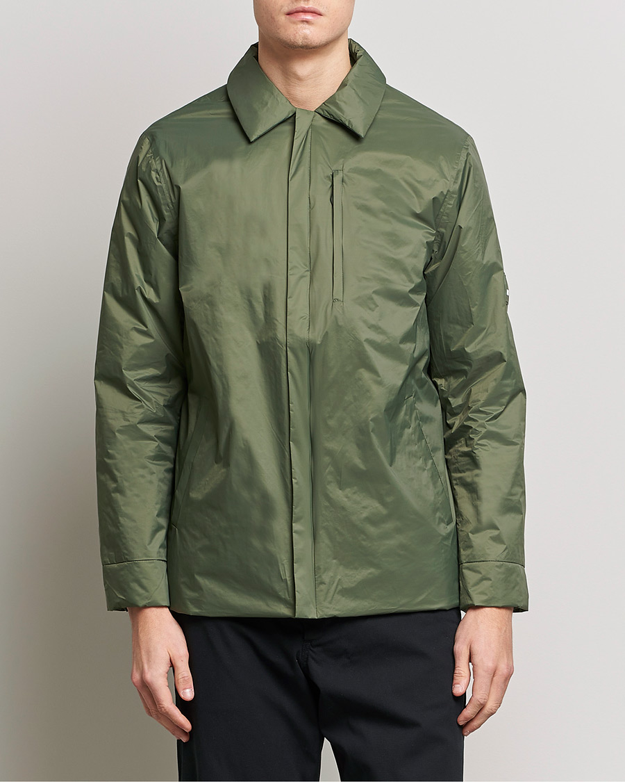 Herr | Jackor | RAINS | Fuse Shirt Jacket Evergreen