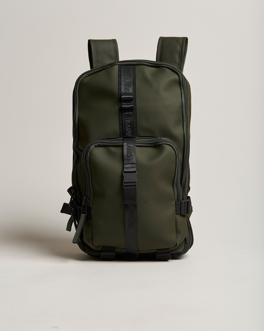 Herr | RAINS Trail Rucksack Green | RAINS | Trail Rucksack Green