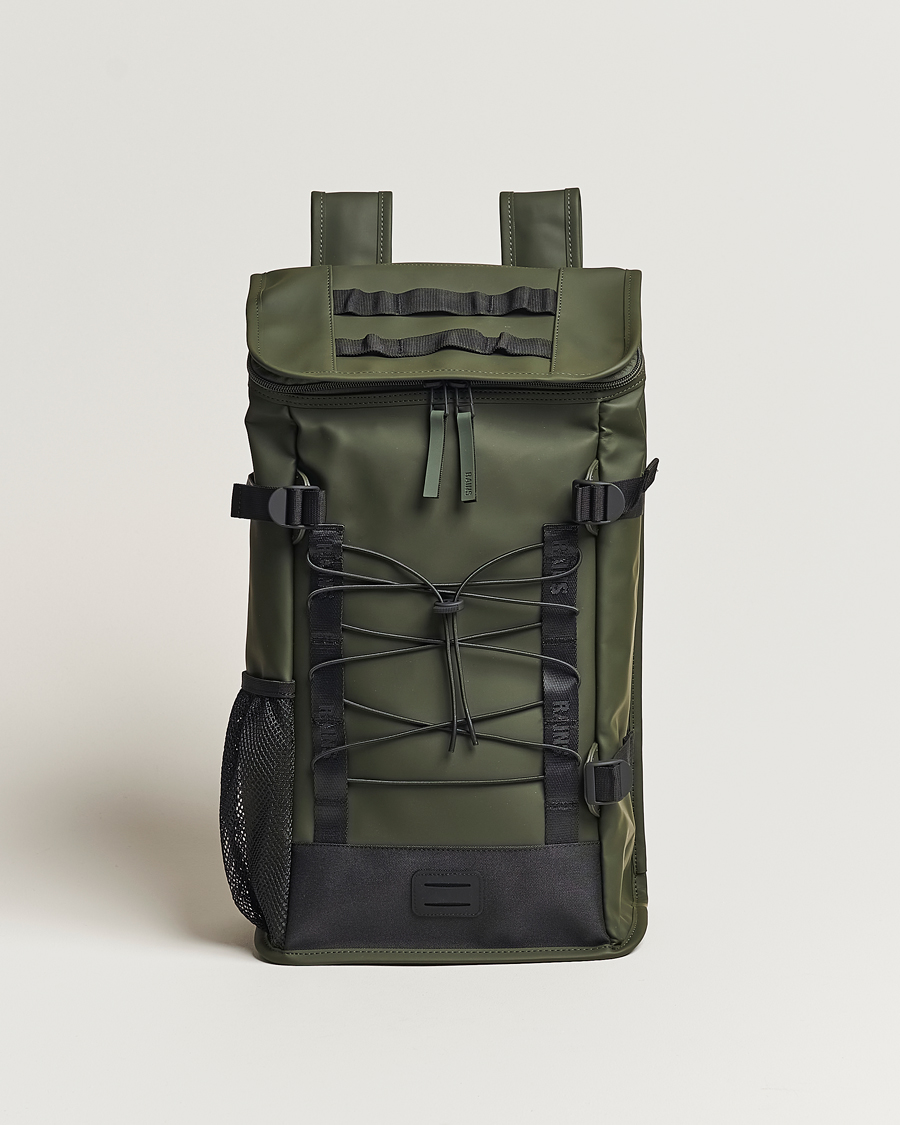 Herr | RAINS Trail Mountaineer Backpack Green | RAINS | Trail Mountaineer Backpack Green