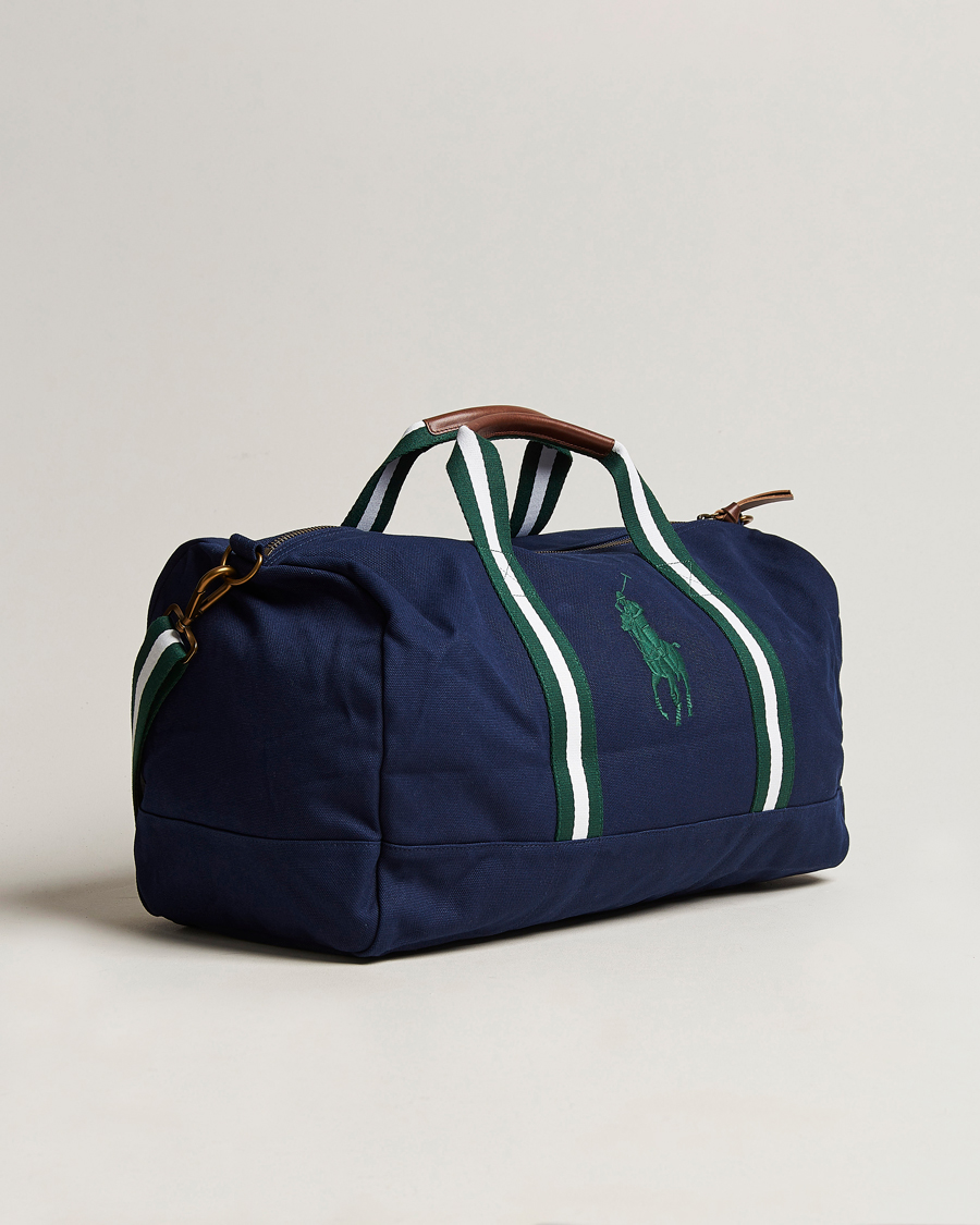 Herr | Polo Ralph Lauren Wimbledon Canvas Duffle Bag Navy | Polo Ralph Lauren | Wimbledon Canvas Duffle Bag Navy