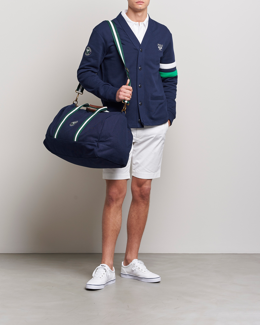 Herr | Polo Ralph Lauren Wimbledon Canvas Duffle Bag Navy | Polo Ralph Lauren | Wimbledon Canvas Duffle Bag Navy