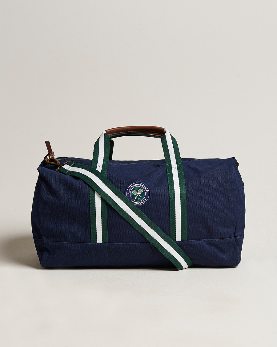 Herr | Polo Ralph Lauren Wimbledon Canvas Duffle Bag Navy | Polo Ralph Lauren | Wimbledon Canvas Duffle Bag Navy