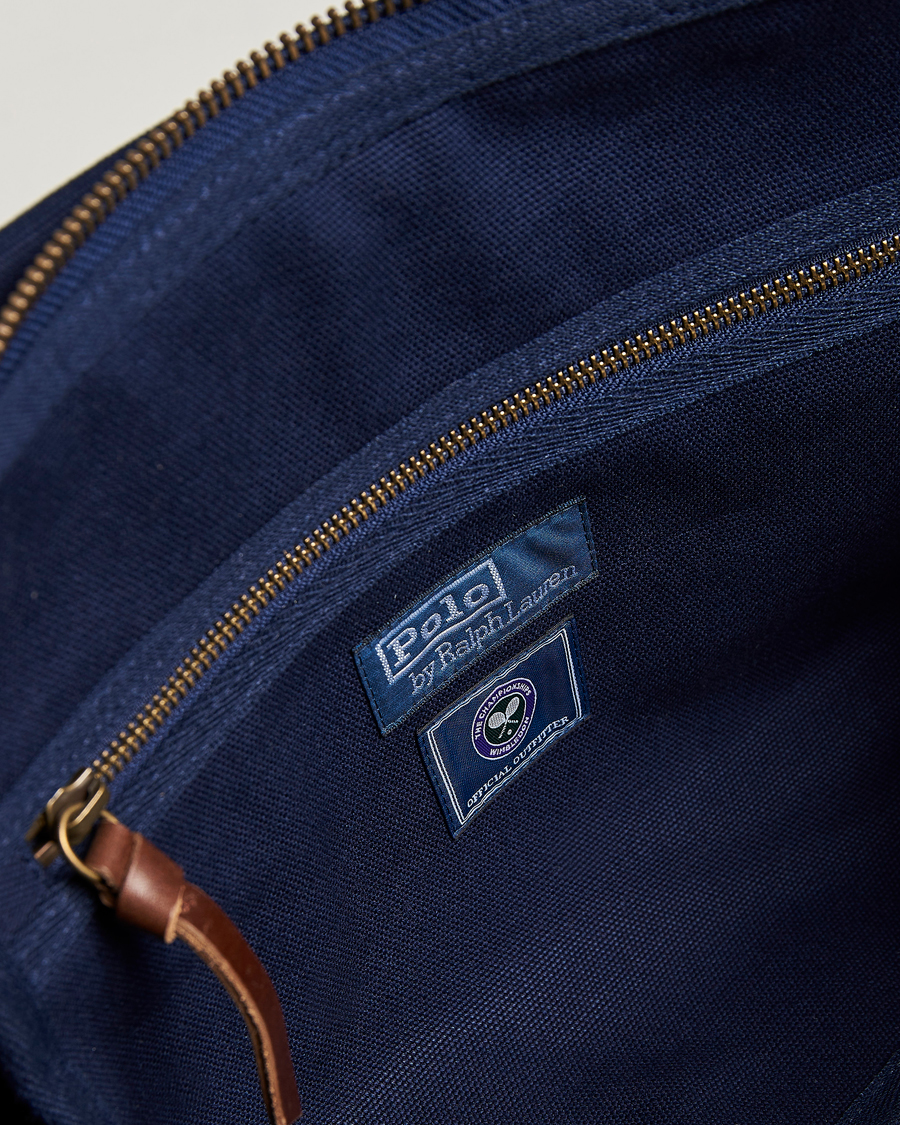 Herr | Polo Ralph Lauren Wimbledon Canvas Duffle Bag Navy | Polo Ralph Lauren | Wimbledon Canvas Duffle Bag Navy