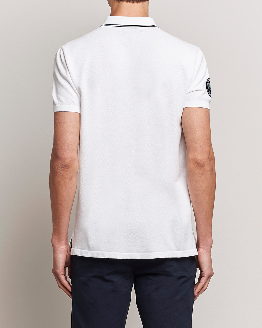 Herr | Pikéer | Polo Ralph Lauren | Custom Slim Fit Wimbledon Polo Ceramic White