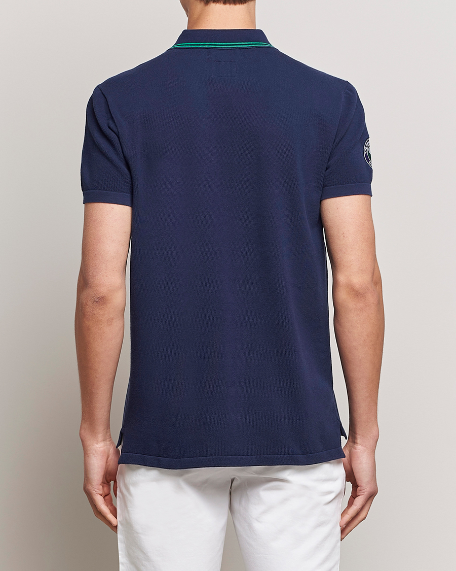 Herr | Pikéer | Polo Ralph Lauren | Custom Slim Fit Wimbledon Polo Refined Navy