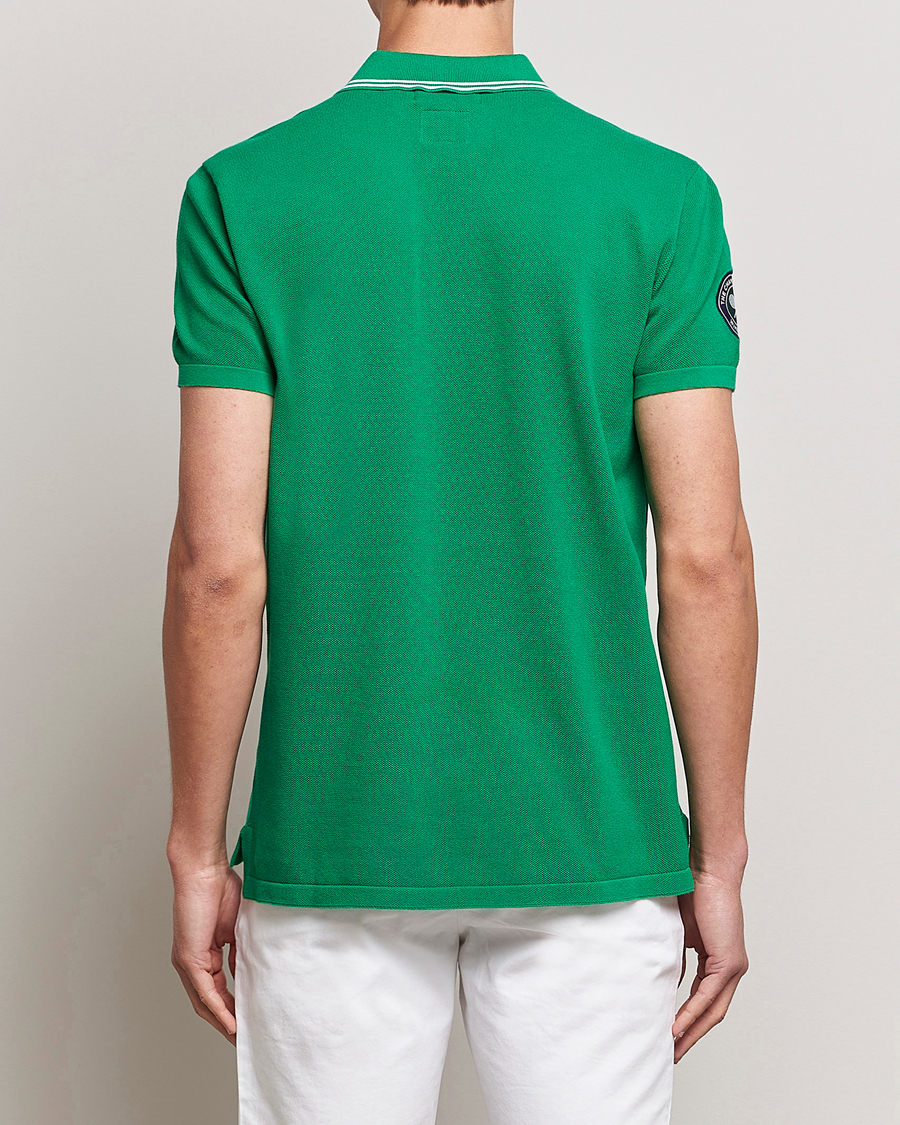 Herr | Pikéer | Polo Ralph Lauren | Custom Slim Fit Wimbledon Polo Stem Green