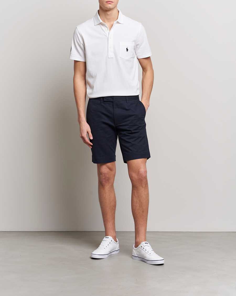 Herr | Pikéer | Polo Ralph Lauren | Wimbledon Pocket Polo White