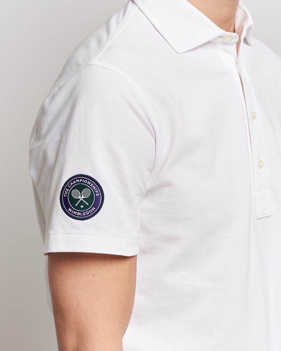 Herr | Pikéer | Polo Ralph Lauren | Wimbledon Pocket Polo White