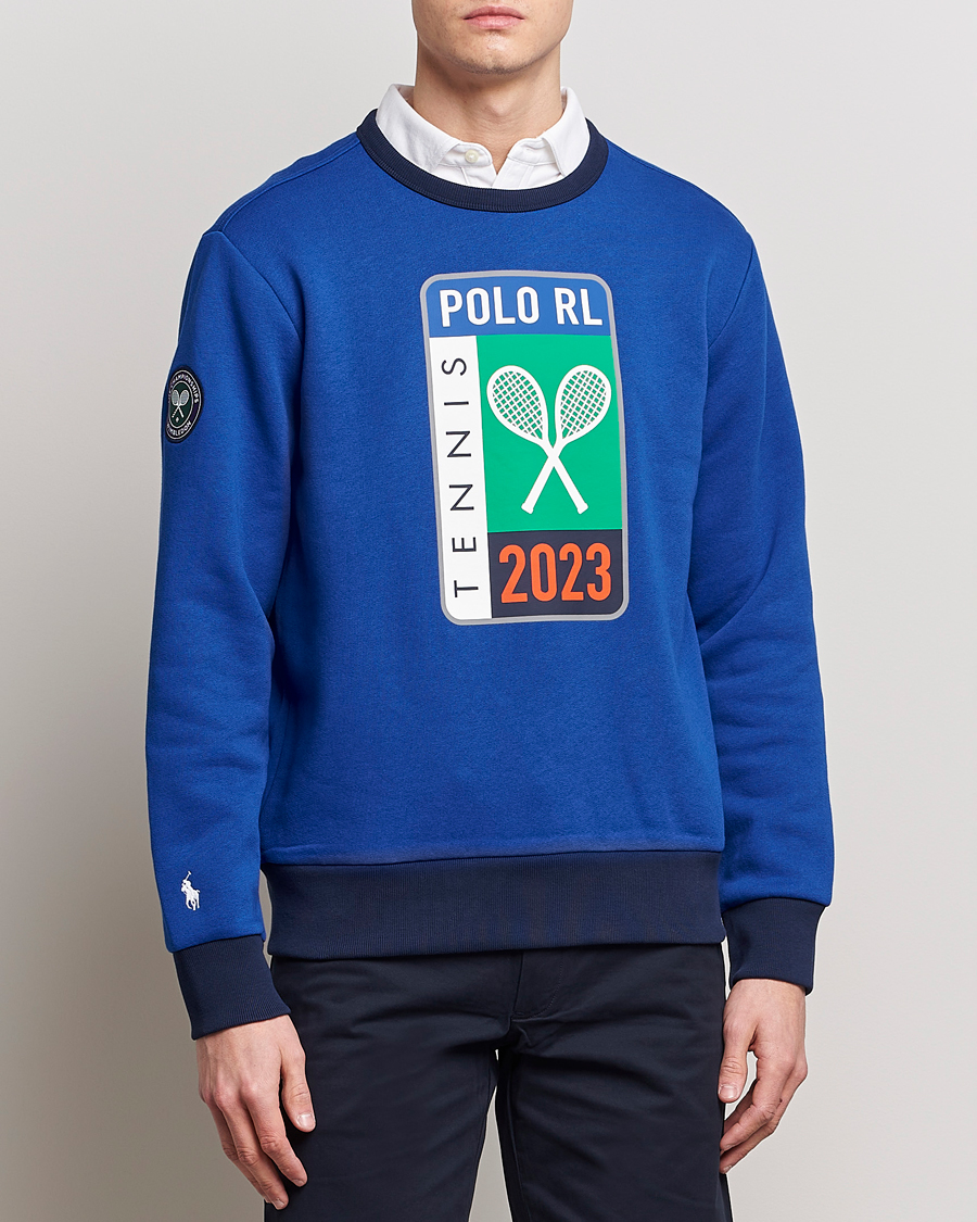 Herr | Tröjor | Polo Ralph Lauren | Fleece Logo Sweatshirt Sapphire Star