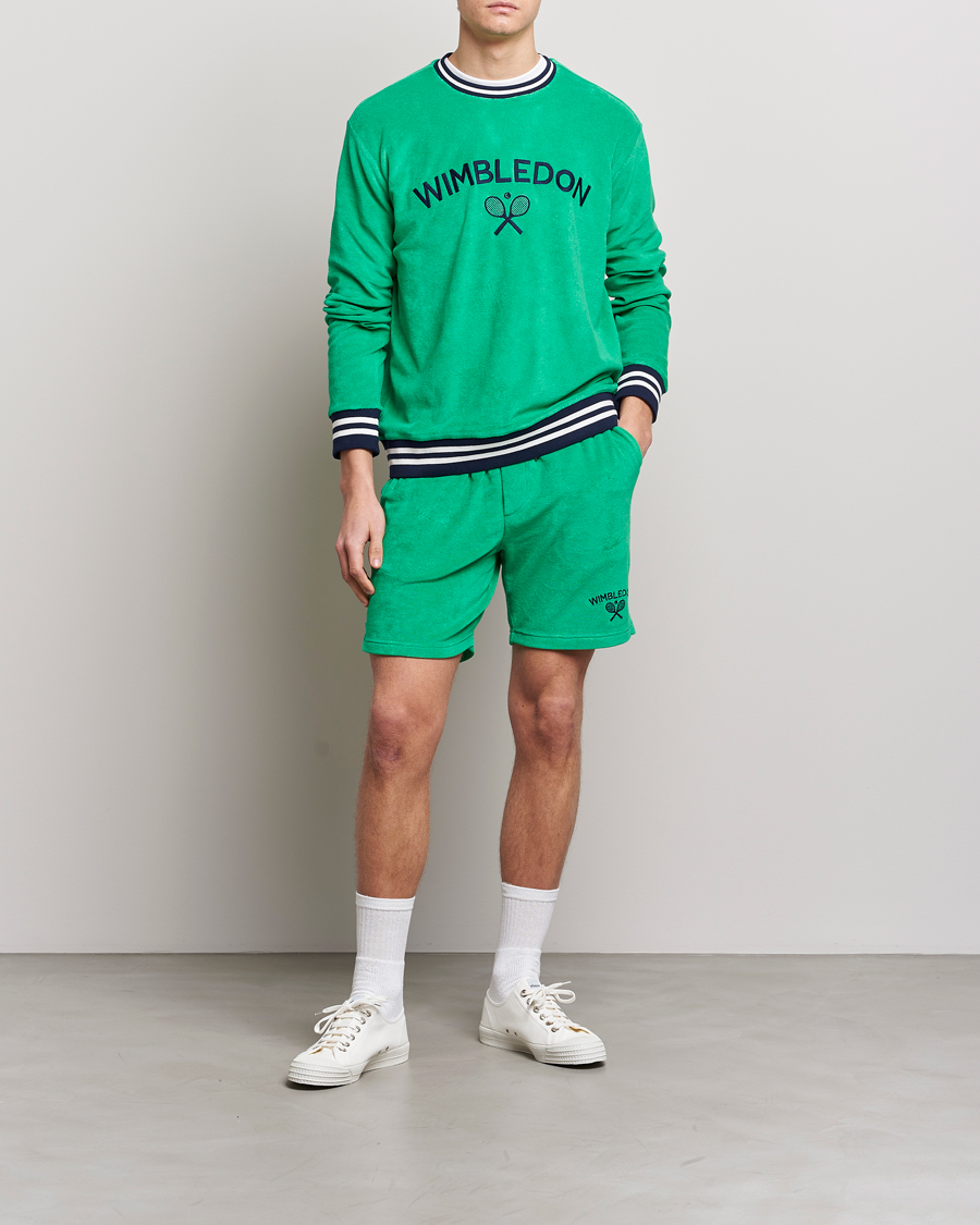 Herr | Tröjor | Polo Ralph Lauren | Wimbledon Terry Sweatshirt Stem Green
