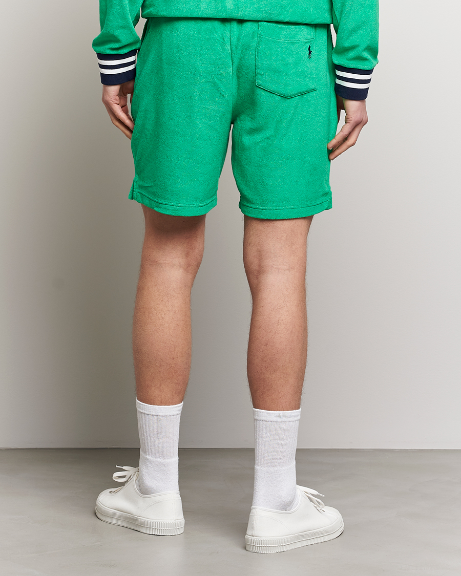 Herr | Shorts | Polo Ralph Lauren | Wimbledon Terry Sweatshorts Stem Green
