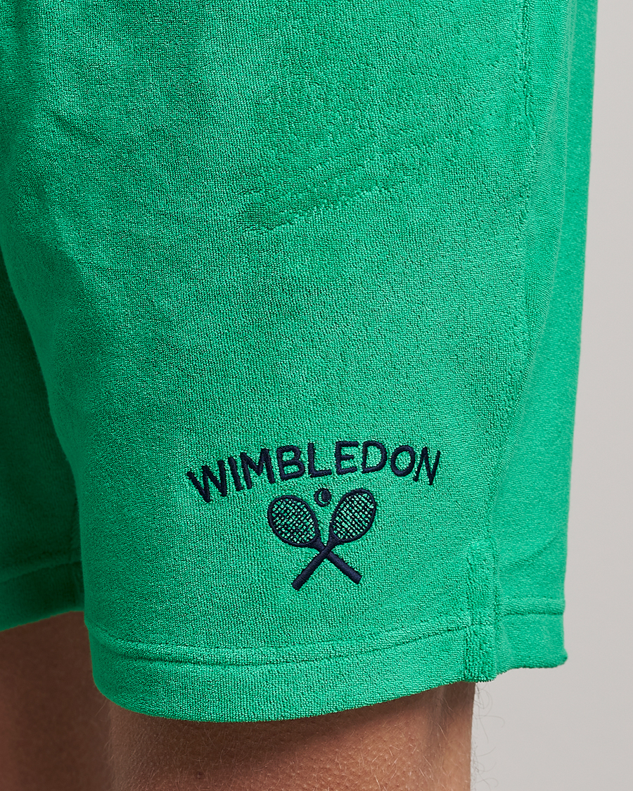 Herr | Shorts | Polo Ralph Lauren | Wimbledon Terry Sweatshorts Stem Green
