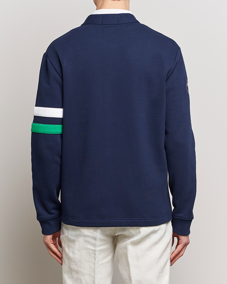 Herr | Tröjor | Polo Ralph Lauren | Wimbledon Knitted Cardigan Refined Navy