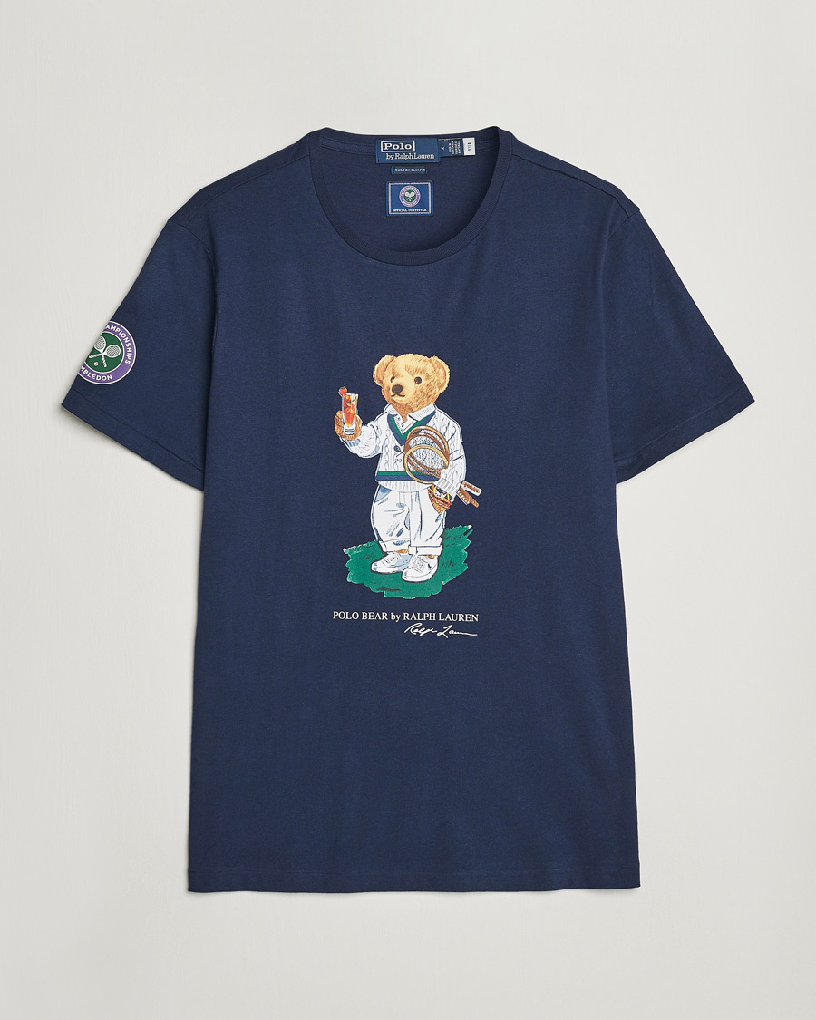Herr | T-Shirts | Polo Ralph Lauren | Printed Wimbledon Bear Crew Neck T-Shirt Na
