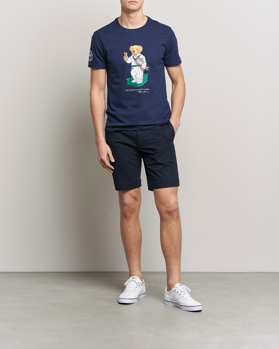 Herr | T-Shirts | Polo Ralph Lauren | Printed Wimbledon Bear Crew Neck T-Shirt Na