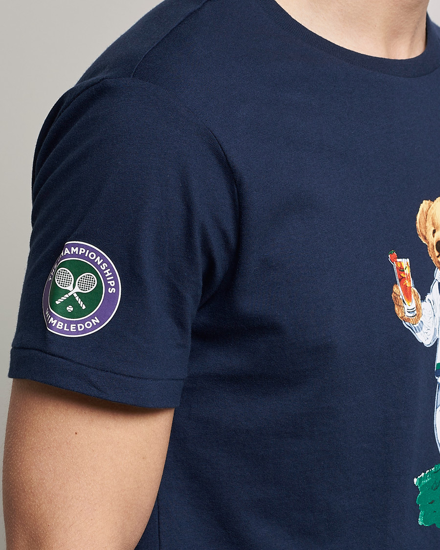 Herr | T-Shirts | Polo Ralph Lauren | Printed Wimbledon Bear Crew Neck T-Shirt Na