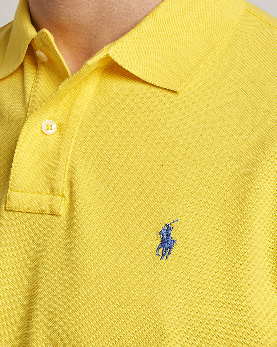 Herr | Pikéer | Polo Ralph Lauren | Custom Slim Fit Polo Lemon Crush