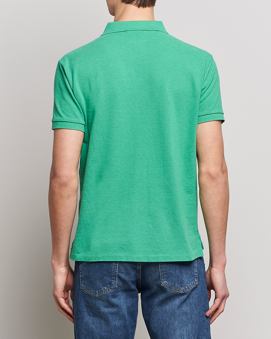 Herr | Pikéer | Polo Ralph Lauren | Custom Slim Fit Polo Palm Green Heather