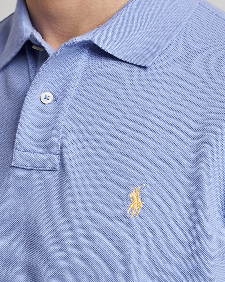 Herr | Pikéer | Polo Ralph Lauren | Custom Slim Fit Polo Lafayette Blue